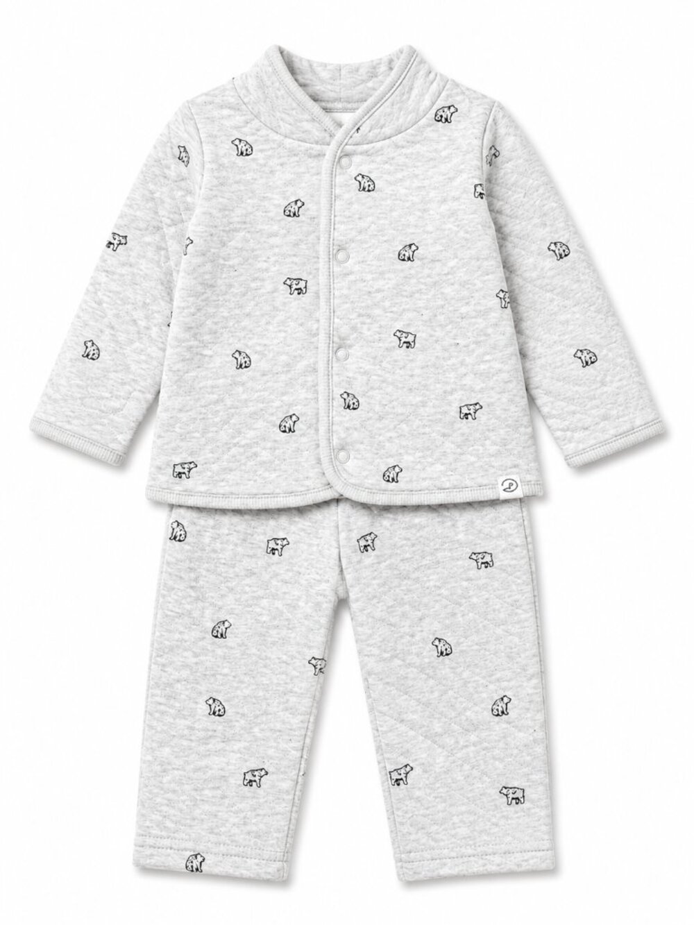 NWT Little Planet Baby Boy 2 Piece Quilted Organic Cotton Set Size 9 Months